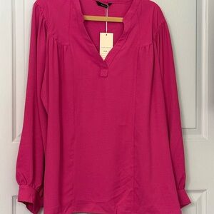 Chic Fuchsia Blouse for Women